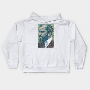 GUSTAV KLIMT oil portrait Kids Hoodie